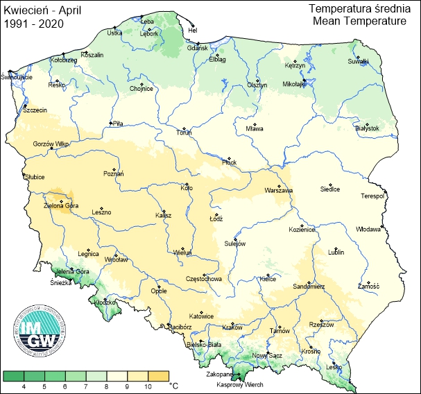 Prognoza miesięczna przed nami bardzo ciepły i słoneczny kwiecień